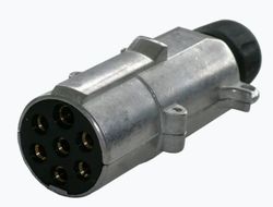 7-poliger/24-V-Stecker – Metallanschlüsse –