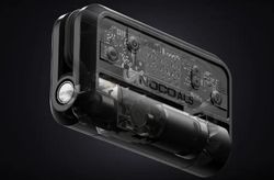 5-Ampere-tragbarer Lithium-Luftkompressor.