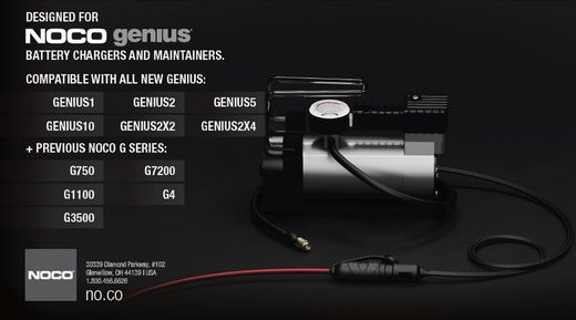 Connecteur rapide NOCO pour chargeur 16awg 20amp
