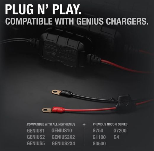 Connecteur rapide NOCO pour chargeur 16awg 20amp