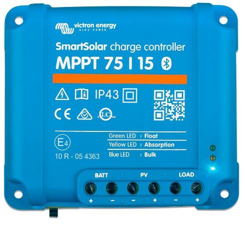 Controlador de Carga SmartSolar MPPT 75/15 Bluetooth Victron Energy