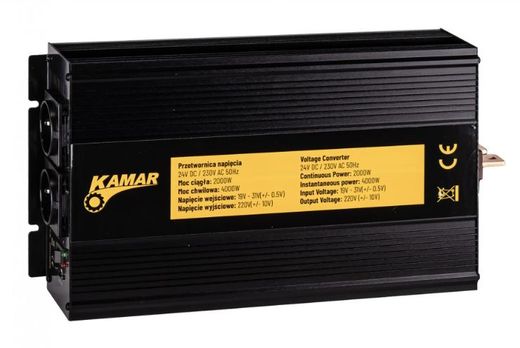 24V DC/230V AC Spannungswandler 2000W/4000W