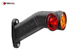 Avvisatore acustico di ingombro destro a LED 12/24 V Fa3 LED