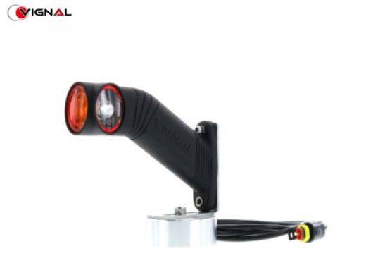 Avvisatore acustico di ingombro destro a LED 12/24 V Fa3 LED