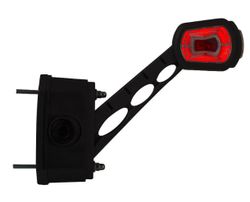 Avvisatore acustico a LED destro con modulo sensore di retromarcia