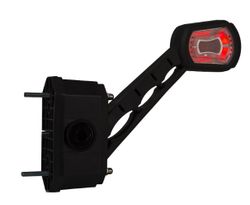 Avvisatore acustico a LED destro con modulo sensore di retromarcia