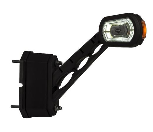 Linke LED-Positionsleuchte mit Hupe und Rückfahrsensormodul