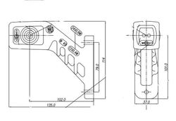 Rechte LED-Begrenzungshupe, weiß, rot und gelb 99-0241D - War