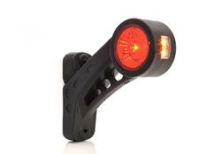 Klaxon de gabarit à LED blanc, rouge et ambre droit 99-0894D - Était