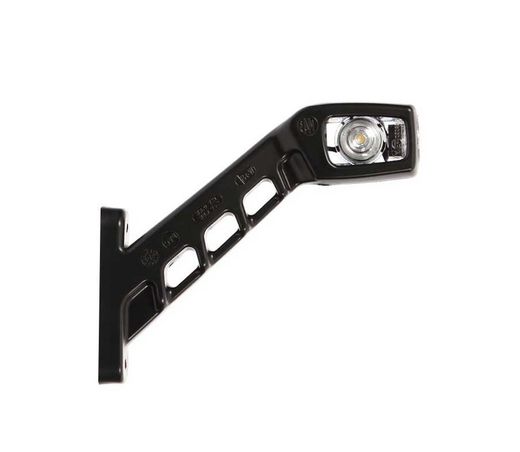 Cuerno de gálibo LED derecho blanco, rojo y ámbar 99-0238D - Was