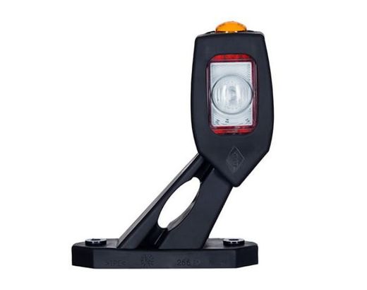 Buzina de folga LED direita curta LD2115/P - Horpol