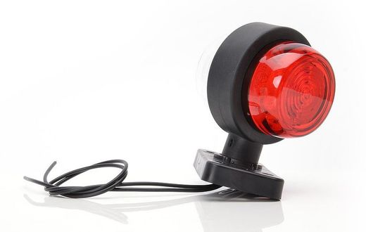 LED-Positionsleuchte vorne und hinten, Hupe weiß-rot