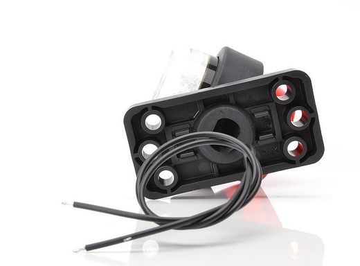 LED-Positionsleuchte vorne und hinten, Hupe weiß-rot