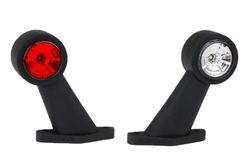 Lange weiße und rote LED-Positionsleuchte FT-009CLED - Fristom
