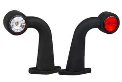 FT-009FLED Weiße und rote gebogene/lange LED-Positionsleuchte - Fristom