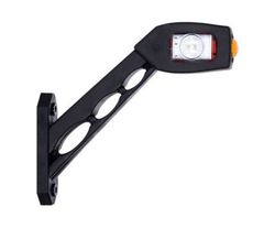 Klaxon gauche LED long blanc/rouge/ambre LD518I - Horpol