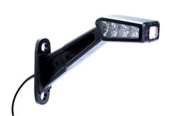 Rechte LED-Hupe mit Positionsanzeige hinten, vorne und seitlich