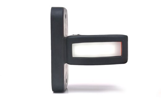 Cuerno de gálibo LED derecho e izquierdo blanco, rojo y ámbar 99-1169 - Was