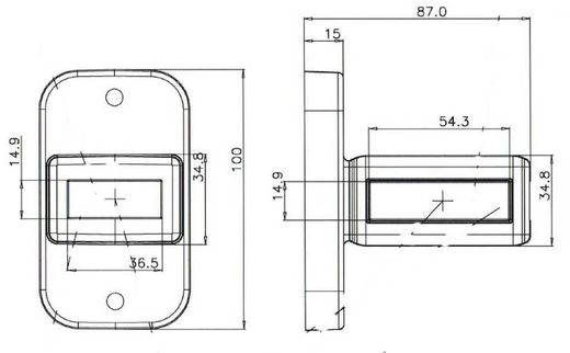 Cuerno de gálibo LED derecho e izquierdo blanco, rojo y ámbar 99-1169 - Was
