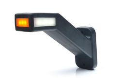 Cuerno de gálibo LED derecho blanco, rojo y ámbar 99-1171D - Was