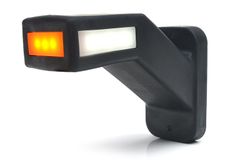 Cuerno de gálibo LED derecho blanco, rojo y ámbar 99-1173D - Was