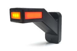 Cuerno de gálibo LED izquierdo blanco, rojo y ámbar 99-1173I - Was
