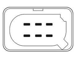 DAF XF 105 Komfort-Fensterheber links