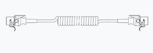 Spiral 7p-Ebs-24v mit ISO 7638-1 D