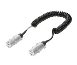 7 pôles/24v spiralé - type S avec iso 3731 611249 - Erich Jaeger