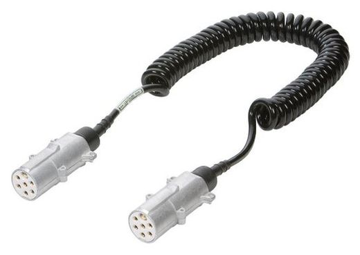 Connecteur métallique pour remorque spiralée 24s