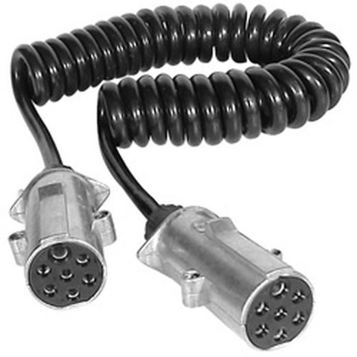 Espiral para remolque con clavijas de aluminio tipo N KM1253