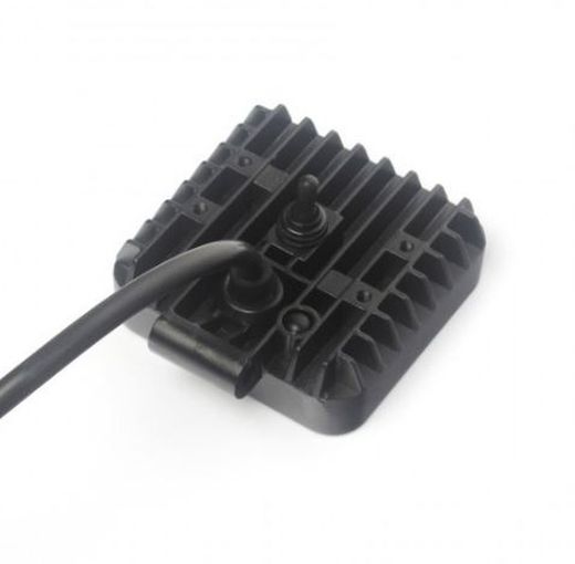 Faro de trabajo cuadrado con 12 LEDS más interruptor FT-052