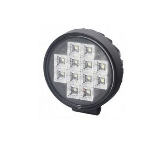Luz de trabalho redonda com 12 LEDs mais interruptor FT-053