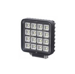 Faro de trabajo cuadrado con 16 LEDS más interruptor FT-054