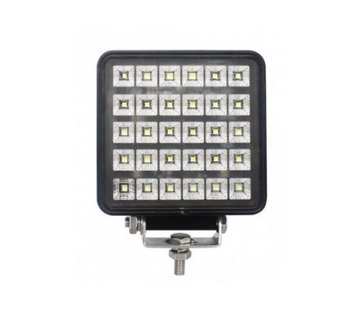 Faro de trabajo cuadrado con 30 LEDS más interruptor FT-056