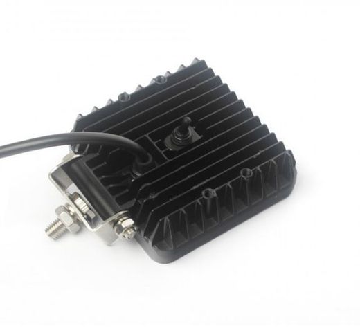 Faro de trabajo cuadrado con 30 LEDS más interruptor FT-056