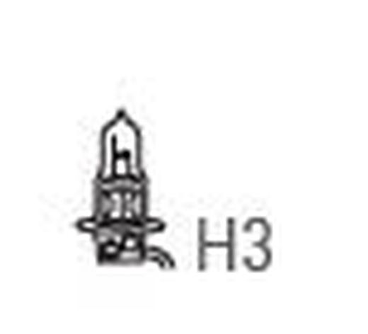 Fernscheinwerfer mit H3-Lampe