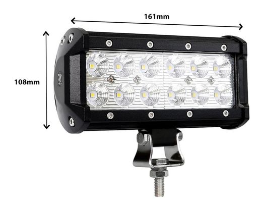 Faro barra led-doble fila - 161,1mm WLO602 - M-Tech