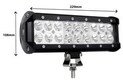 Faro barra led-doble fila - 229,3mm WLO603 - M-Tech