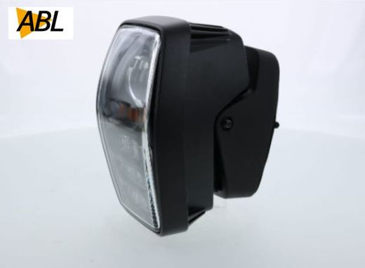 Phare combiné à LED Cl2 noir - R149 pour véhicules utilitaires et chariots élévateurs.
