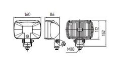 Faro de Largo Alcance Rectangular