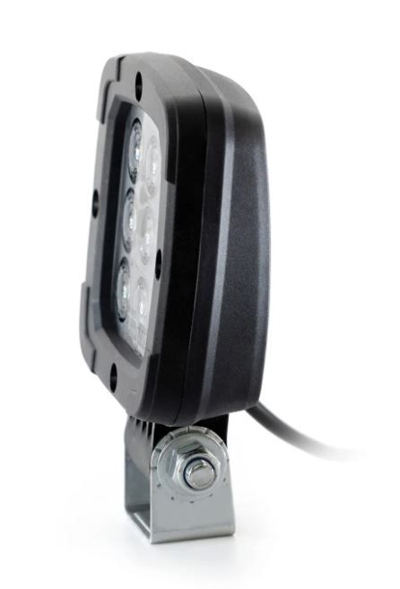 Faro de trabajo led slim cuadrado 1400 lúmenes 12-36v con 2 funciones: iluminación y marcha atrás