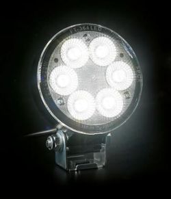 Faro de trabajo led slim redondo 1500lm de flujo luminoso ancho