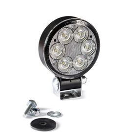 Faro de trabajo led slim redondo 1500lm de flujo luminoso ancho