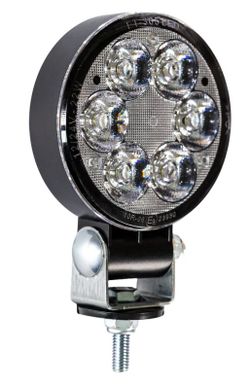 Faro de trabajo led slim redondo 1500lm de flujo luminoso focalizado