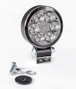 Schlanke, runde LED-Arbeitsleuchte, 1500 lm fokussierter Lichtstrom