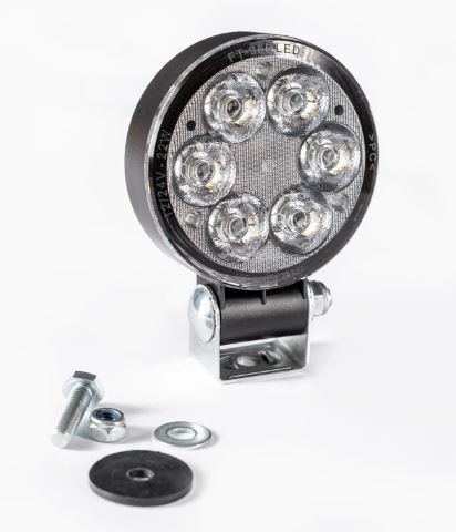 Schlanke, runde LED-Arbeitsleuchte, 1500 lm fokussierter Lichtstrom