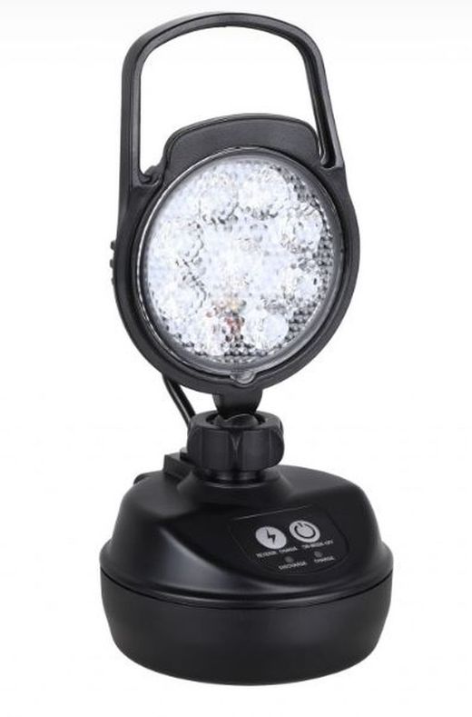 Faro De Trabajo LED Con Batería Recargable E Imán