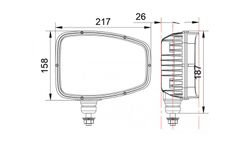 Phare de la. Droite. Full LED 5 fonctions FT-3431