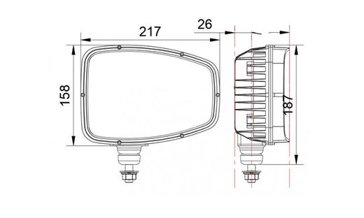 Faro de Largo Alcance Izquierdo Full LED 5 funciones